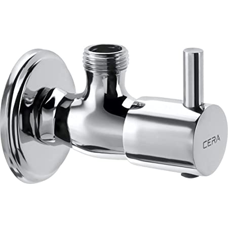Cera Angle Cock With Wall Flange Garnet Faucets F2002201