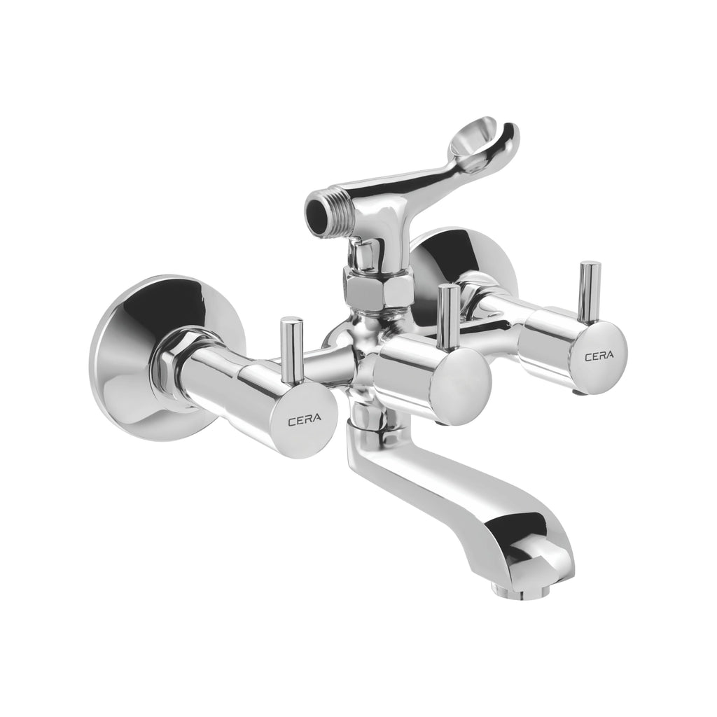 Cera Wall Mixer With Telephonic Shower Arrangement F2002404