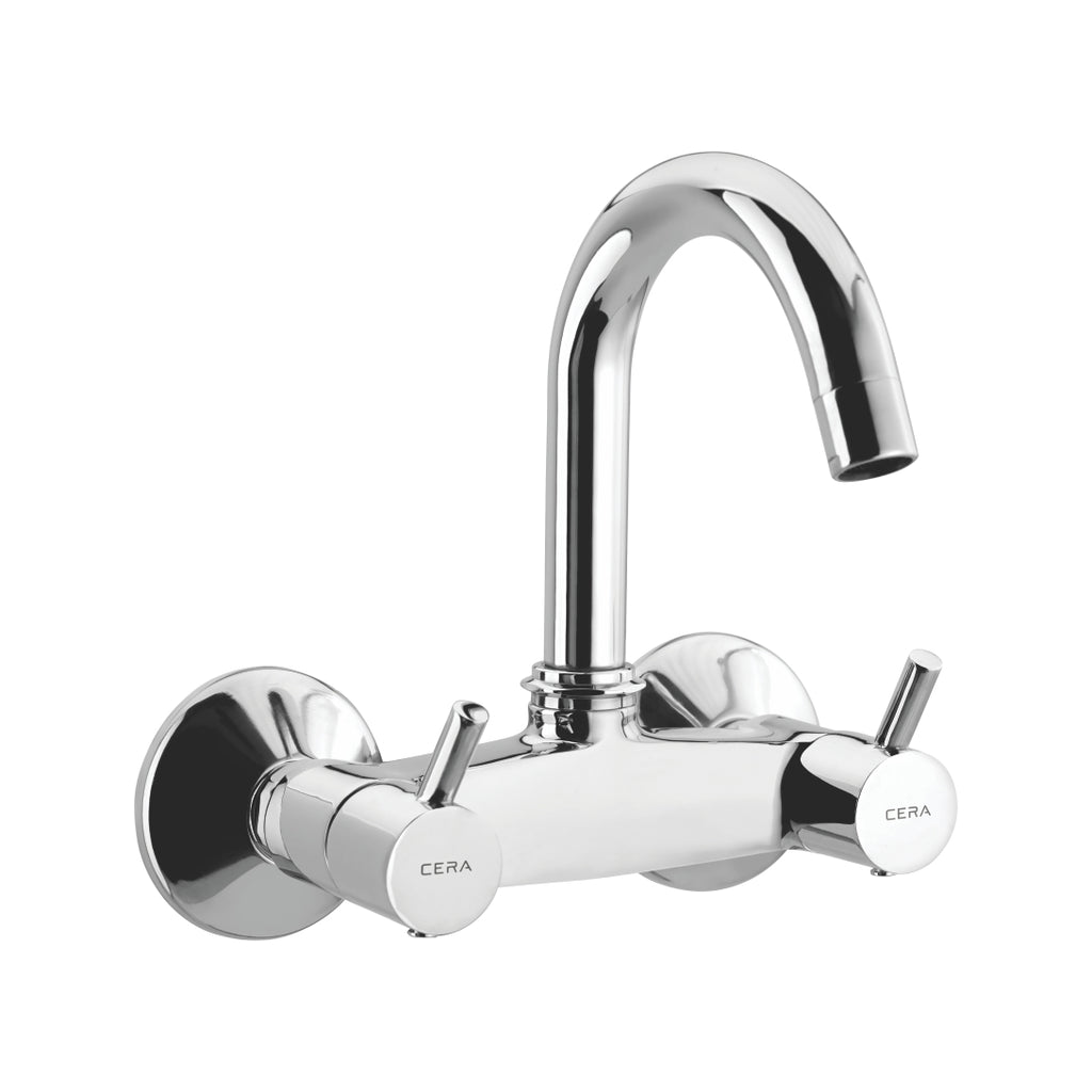 Cera Sink mixer (wall mounted) with 150 mm (6