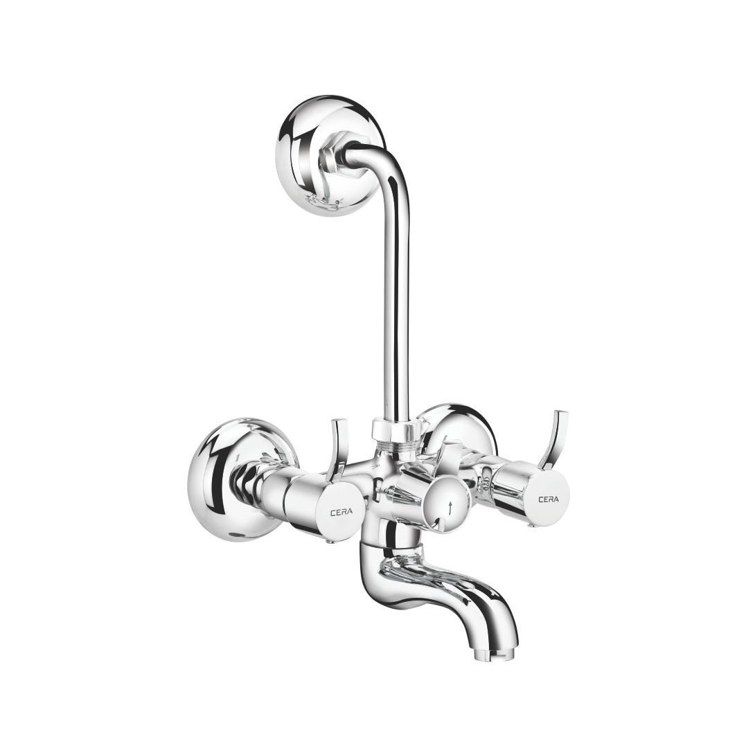 Cera Wall Mixer With Bend Pipe for Overhead F2008401