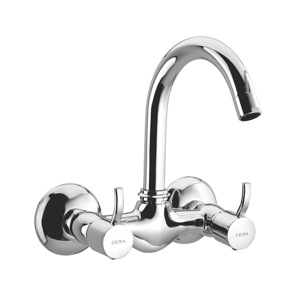 Cera Sink Mixer Wall Mounted With 170 Mm 6.5 Inch F2008501