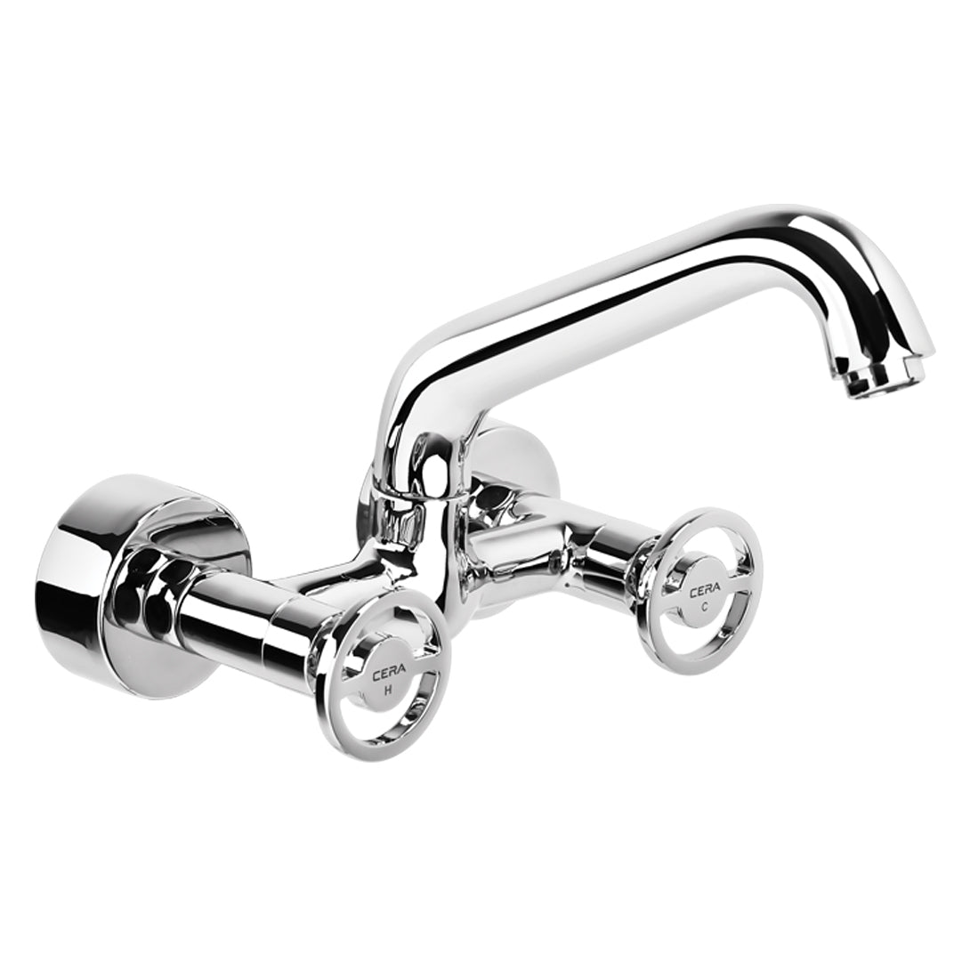 Cera Sink mixer (wall mounted) with185 mm (7.5”) Magna Faucets F2011511
