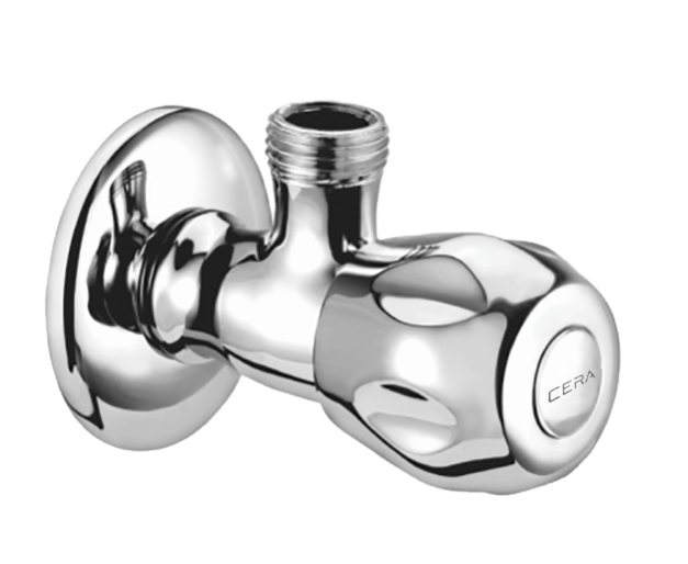 Cera Angle Cock With Wall Flange Small Ocean Faucets F2006202 Pack of 5