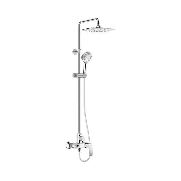 American Standard Signature Exposed Bath & Shower mixer with Integrated Rainshower System 3-way
