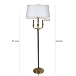 गैलरी व्यूवर में इमेज लोड करें, Detec Brass Floor Lamp
