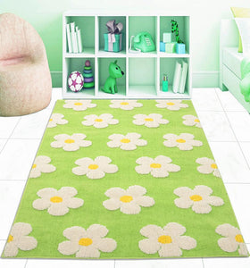 Saral Home Detec™ Soft Microfiber Tufted Floor Carpet (90x150 cm)
