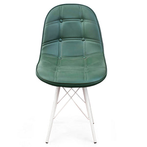 Modern Accent Dining Chair for Living Room, Cafe, Restaurant Chair (Green)