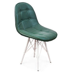 गैलरी व्यूवर में इमेज लोड करें, Modern Accent Dining Chair for Living Room, Cafe, Restaurant Chair (Green)
