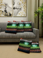Load image into Gallery viewer, Detec™ Hosta Multi Color 16 x 16 inches Cushion Cover (Set of 5 )

