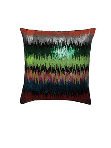 Detec™ Hosta Multi Color 16 x 16 inches Cushion Cover (Set of 5 )