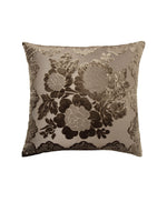 Load image into Gallery viewer, Detec™ Hosta Floral Embossed Printed Cushion Cover 24 X 24 Inches (Set of 2)
