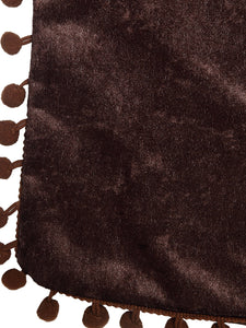 Detec™ Hosta Solid 16 X 16 inches Velvet Cushion Cover (Set of 5)