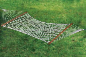 Hangit Single Cotton Natural Rope Hammock,90cm Wide X 335cm Long
