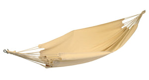 Hangit Natural Brazilian Cotton Canvas Hammock for Two person use, Weight capacity of 180 kg, 150W X 200L cm Bed