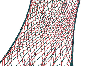 हैंगिट सिंगल यूवी प्रतिरोधी बहुरंगा रस्सी झूला, 90 सेमी चौड़ा X 335 सेमी लंबा