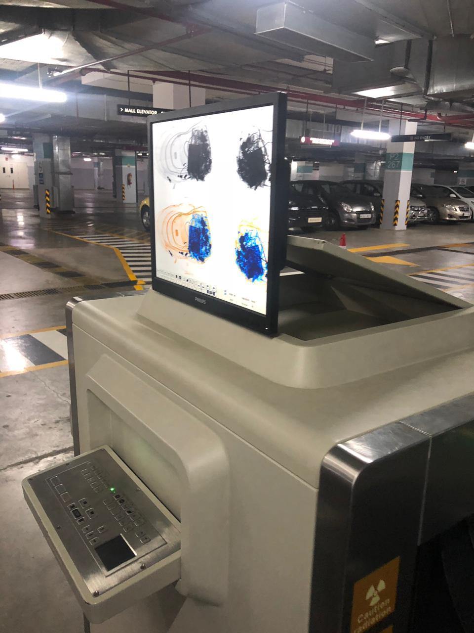 एक्स-रे बैगेज स्कैनर मशीन (एक्सबीआईएस)