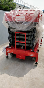 Load image into Gallery viewer, Battery Powered Scissor Lift for Rental
