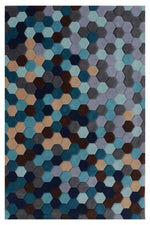Load image into Gallery viewer, Detec™ Presto Geometric Hand Tufted Wool Carpet
