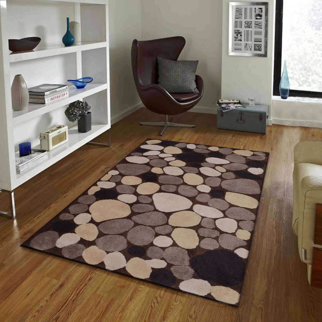 Detec™ Presto Nature and Floral Hand Tufted Wool Carpet