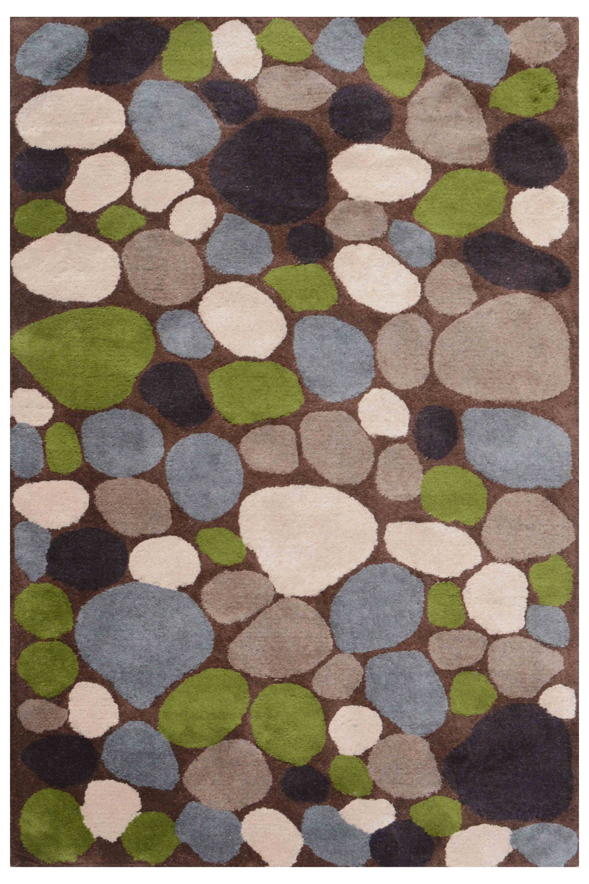 Detec™ Presto Nature and Floral Hand Tufted Wool Carpet