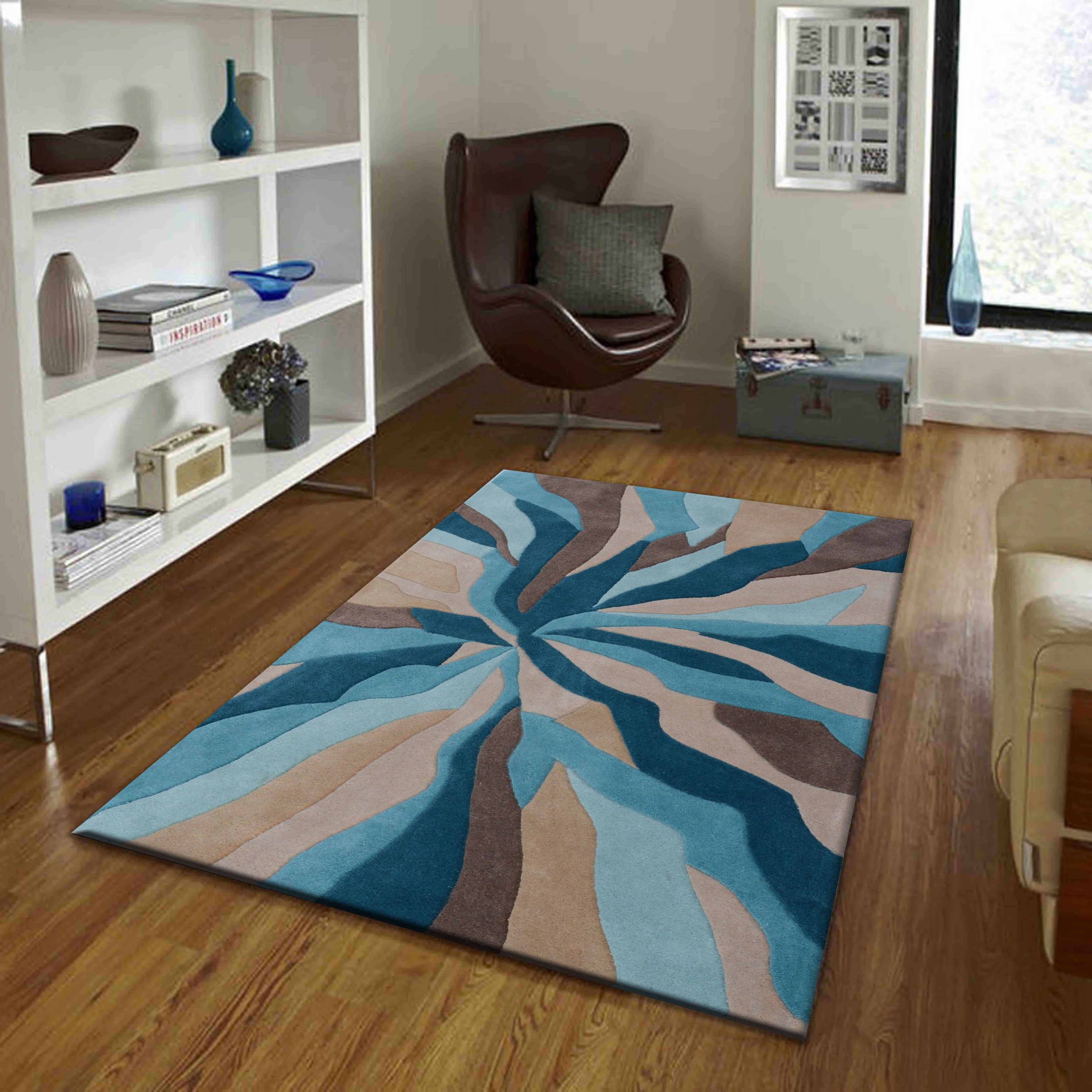 Detec™ Presto Modern Abstract Hand Tufted Wool Carpet