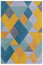 Load image into Gallery viewer, Detec™ Presto Geometric patterned Hand Tufted Wool carpets
