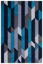 Load image into Gallery viewer, Detec™ Presto Geometric Hand Tufted Wool Carpet 
