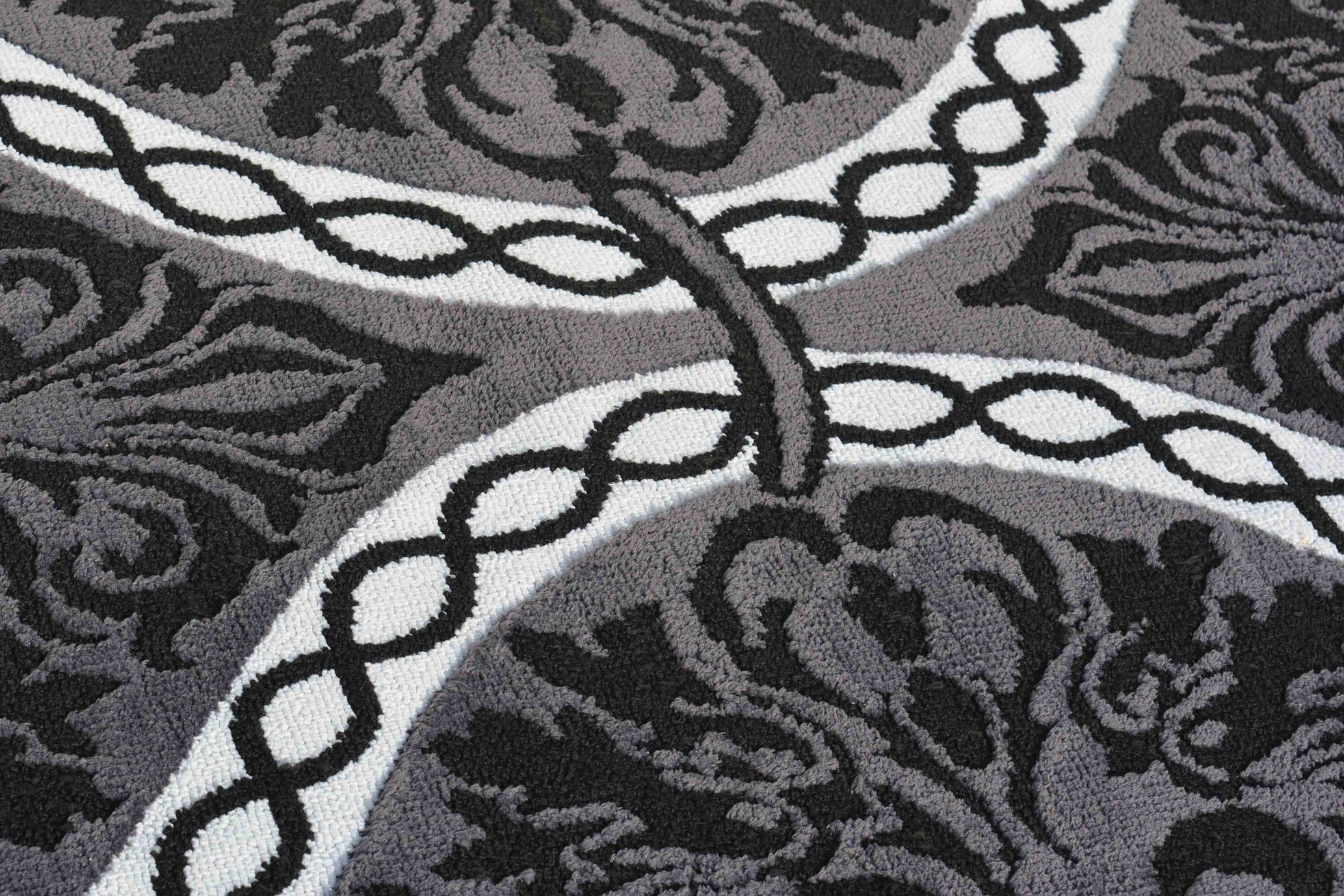 Detec™ Presto Hand Tufted Modern Abstract Polyester Designed Carpet
