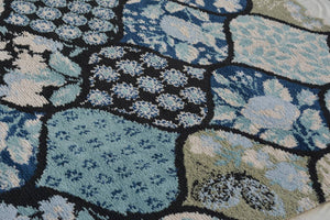 Detec™ Presto Multi color Abstract Polyester Printed Carpet 