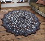 Load image into Gallery viewer, Detec™ Presto Round Ethnic Polyester Carpet 
