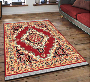 Detec™ Presto Hand Tufted Traditional Patterned Carpet 