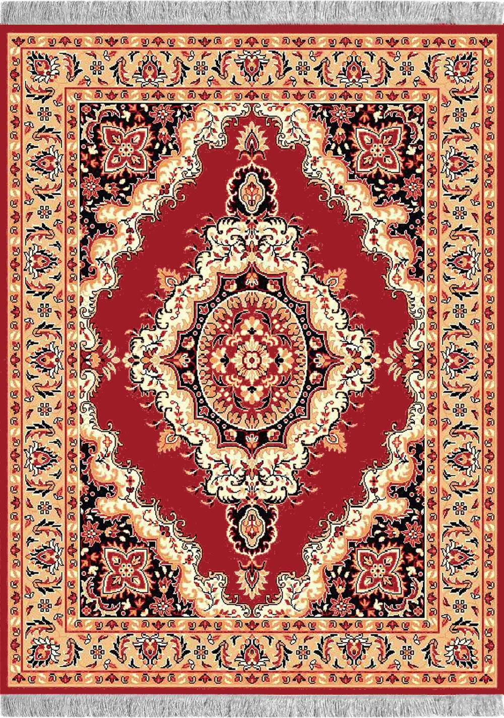 Detec™ Presto Hand Tufted Traditional Patterned Carpet 