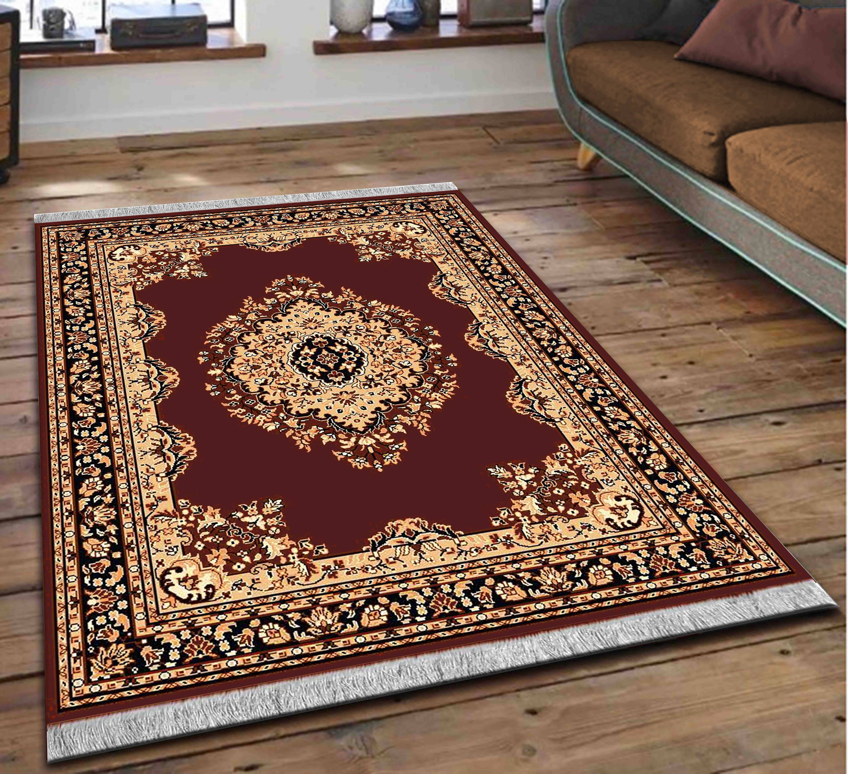 Detec™ Presto Traditional Polyester Persian Carpet