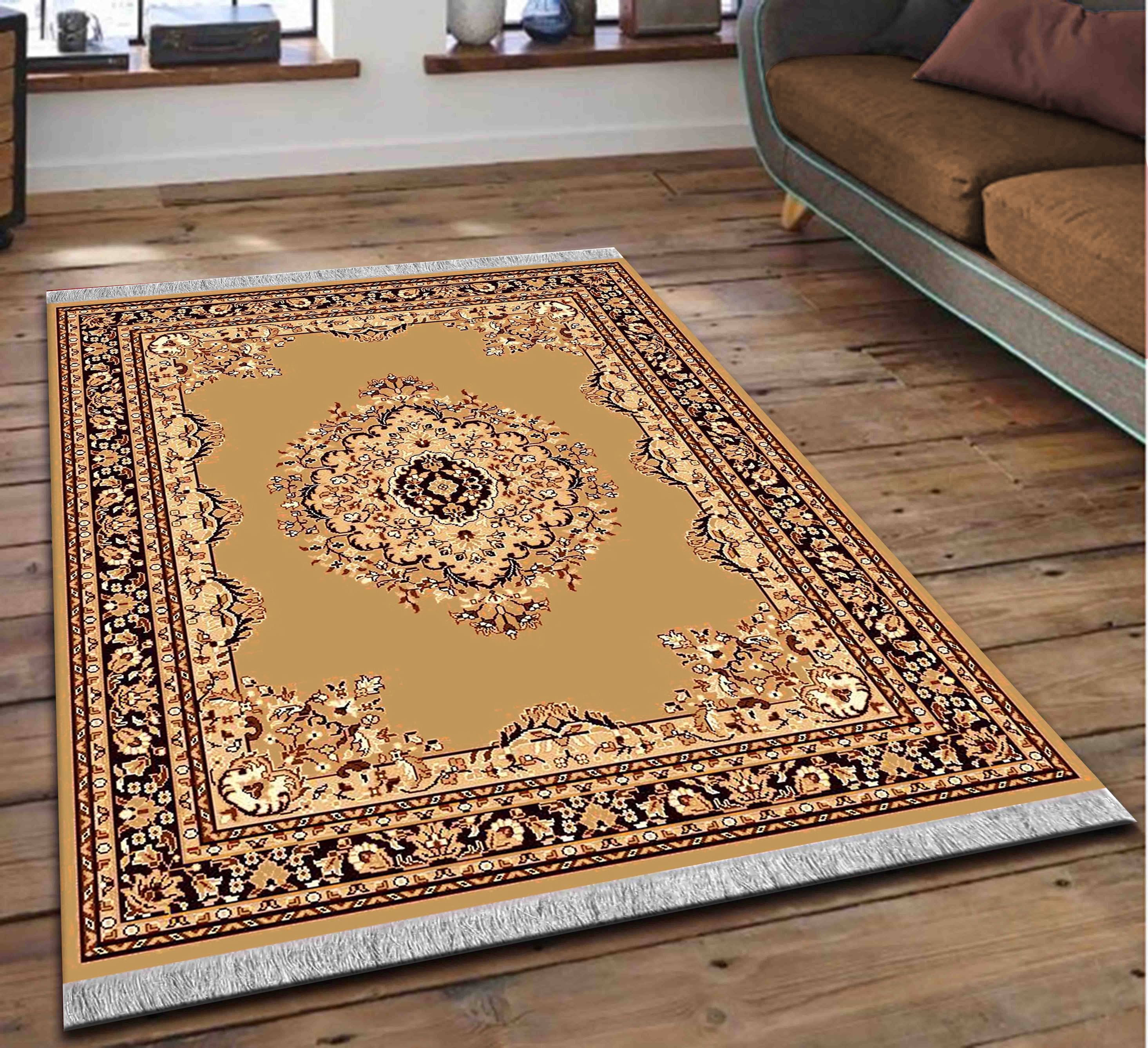 Detec™ Presto Traditional Polyester Persian Carpet