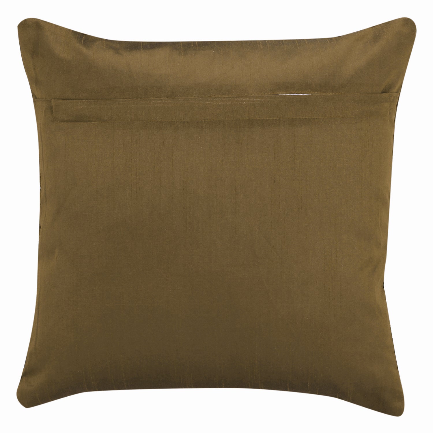 Desi Kapda Mehandi Green Plain Cushions Cover
