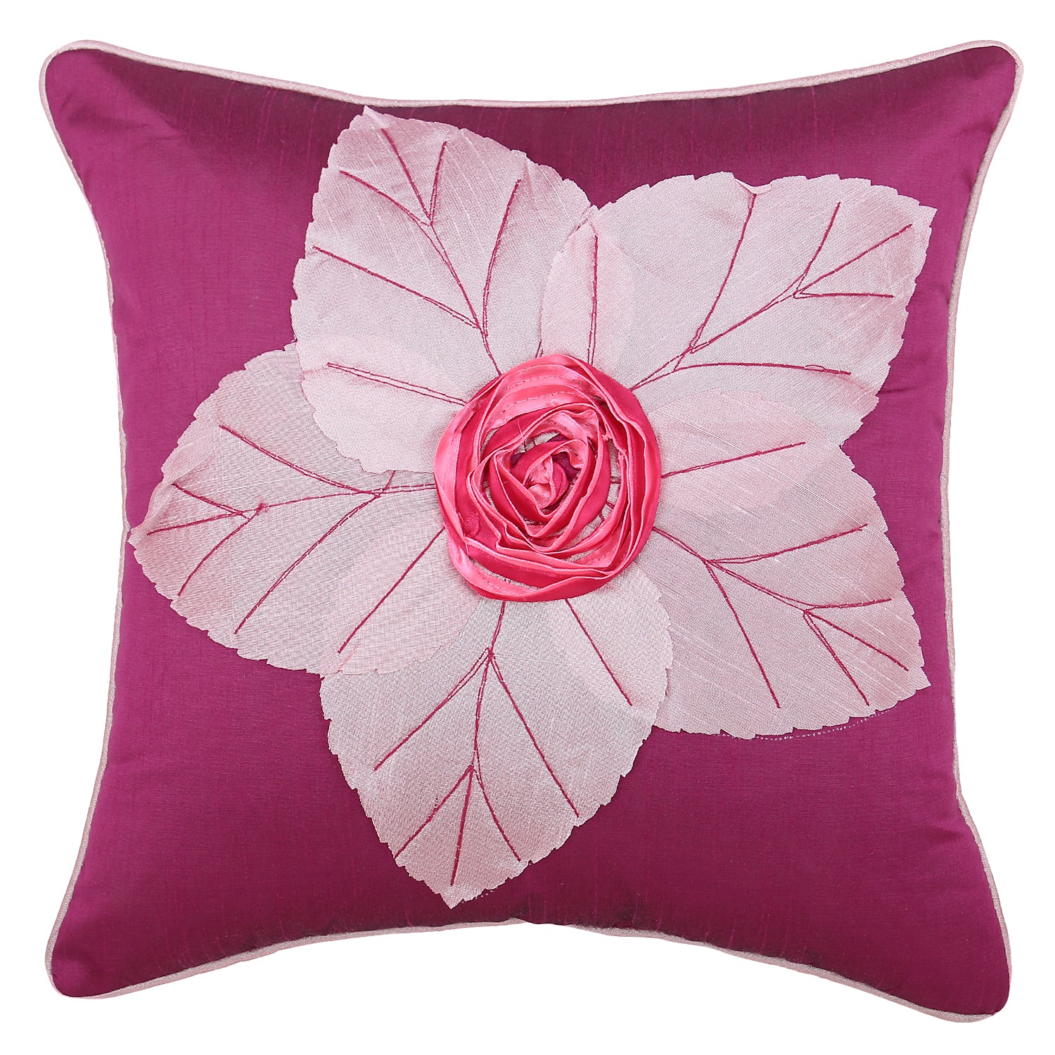 Desi Kapda Embroidered Cushions Cover 