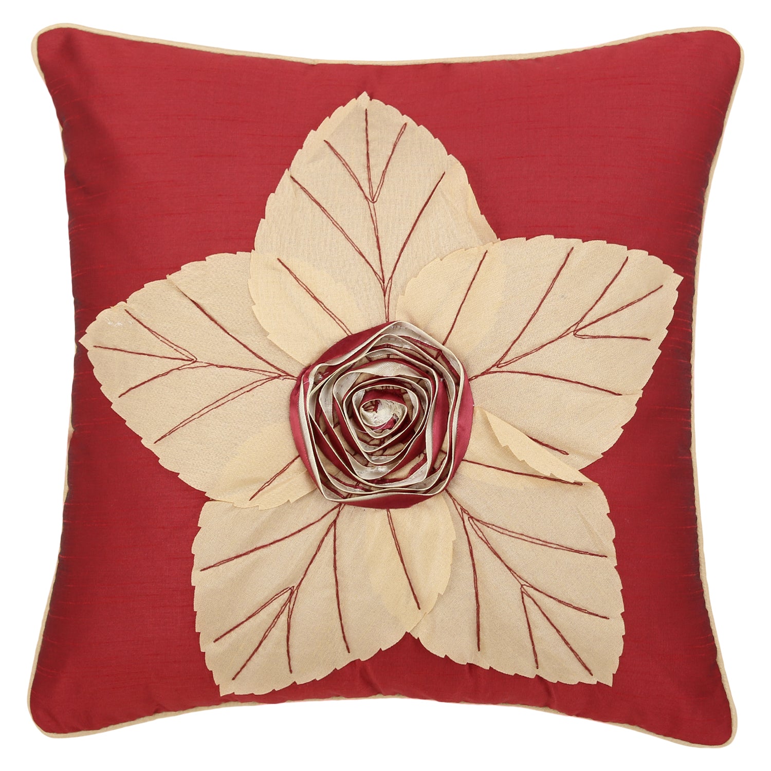 Desi Kapda Floral Cushions Cover