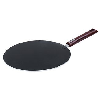 Nirlep Selec+ 30 Cm Non Stick Flat Tawa 4 mm