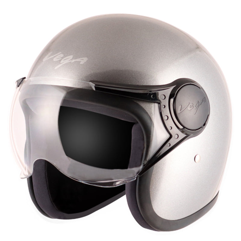 Detec™ Vega Jet Star W/Visor Motorbike Helmet 