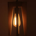 Load image into Gallery viewer, Jet Beige Wooden Single Hanging Lamp
