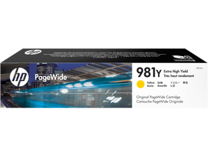 HP 981Y Yellow Original PageWide Cartridge