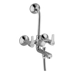 Load image into Gallery viewer, Oleanna Milano Brass 3 in 1 Wall Mixer With L Bend
