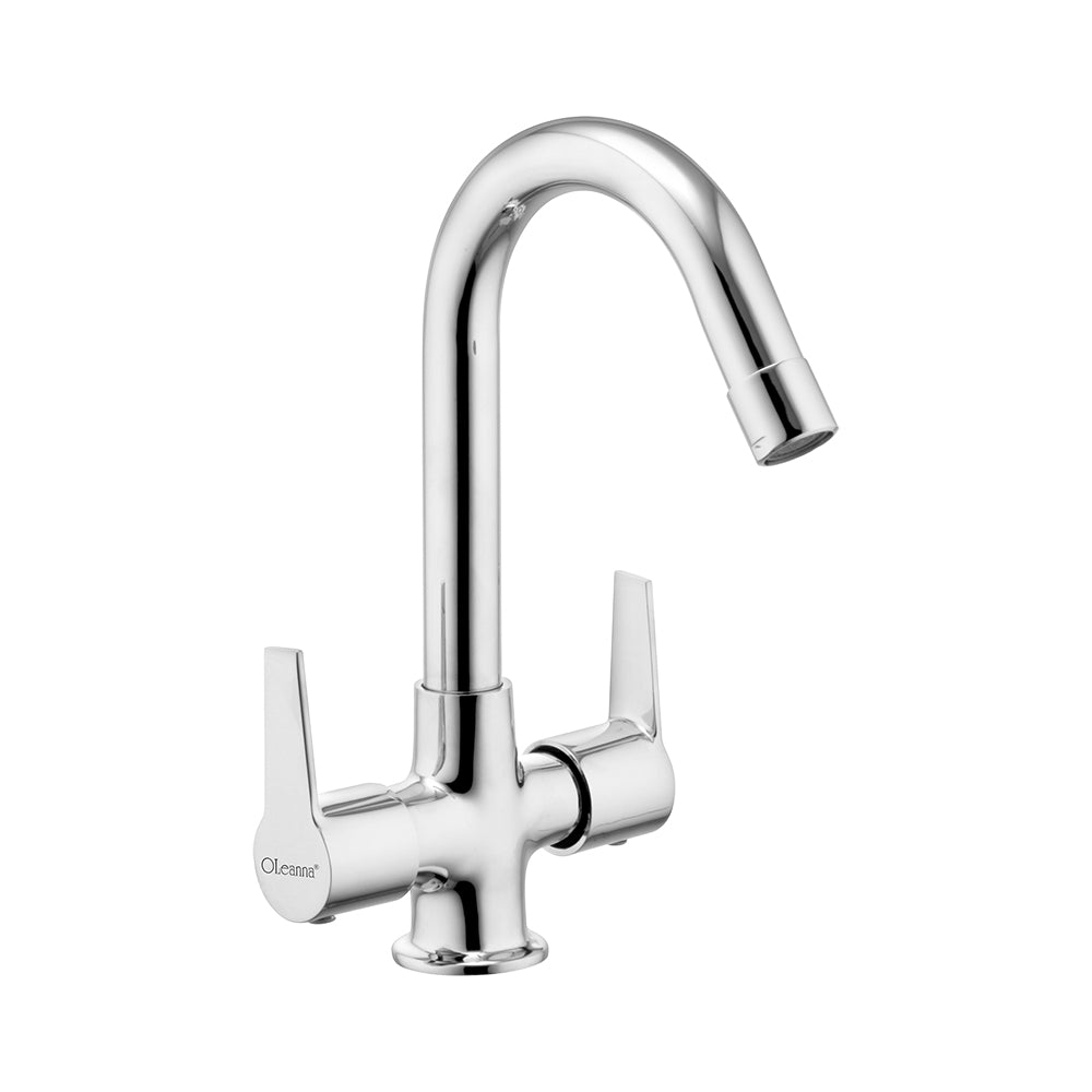 Oleanna Milano Brass Center Hole Basin Mixer