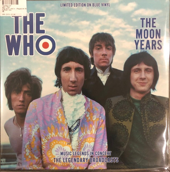 Vinyl English The Who The Moon Years Music Legends In Concert The Legendary Broadcast Coloured Lp