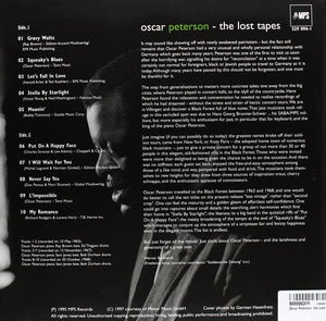 Vinyl English Oscar Petterson The Lost Tapes Lp