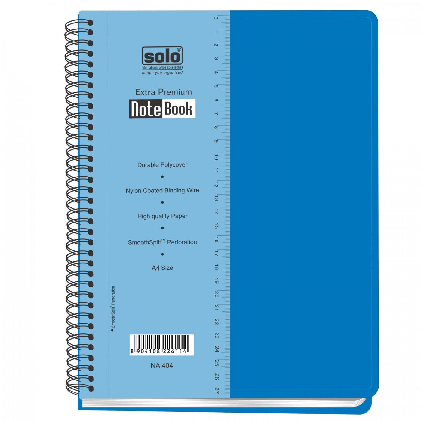 Detec™ Solo Premium Note Book 160 Pages, Square 28*21.5cm NA404 Pack of 10