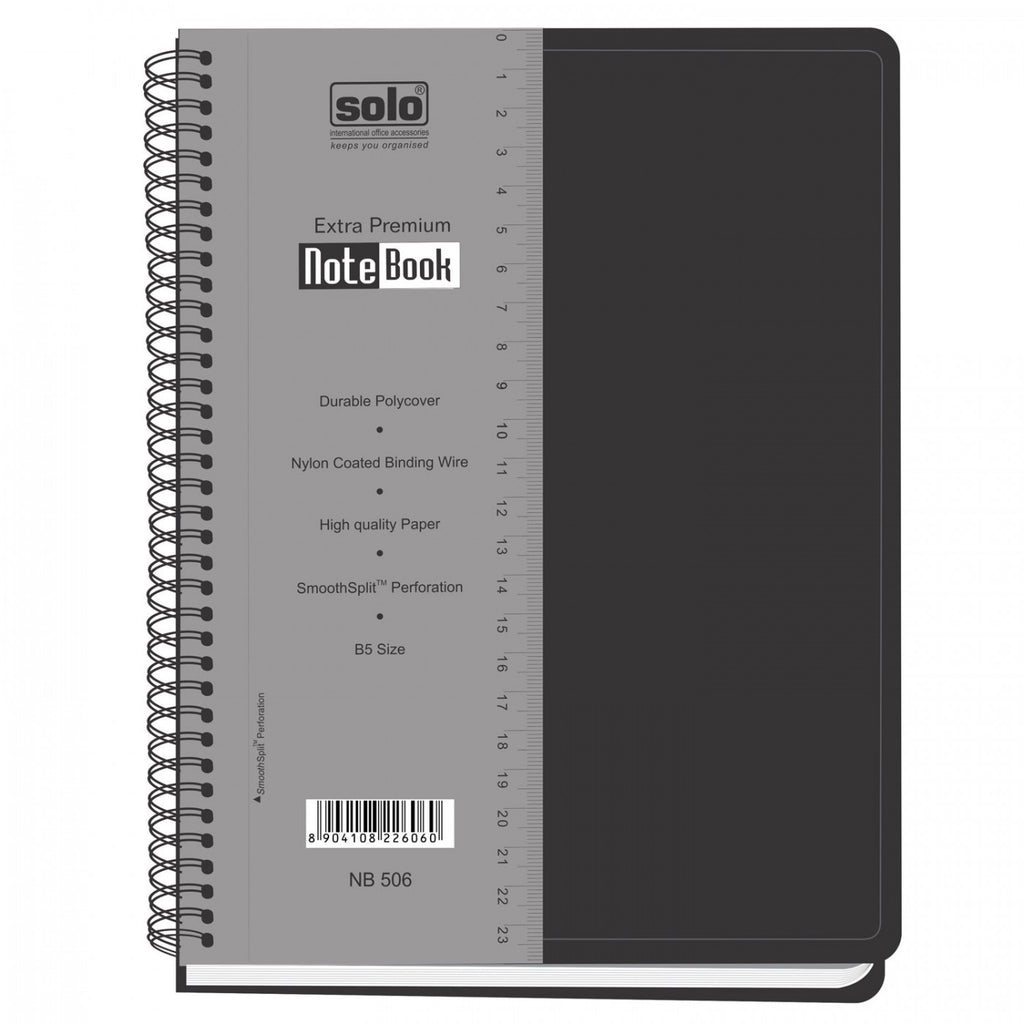 Detec™ Solo Premium Note Book 160 Pages B5 NB506 Pack of 10