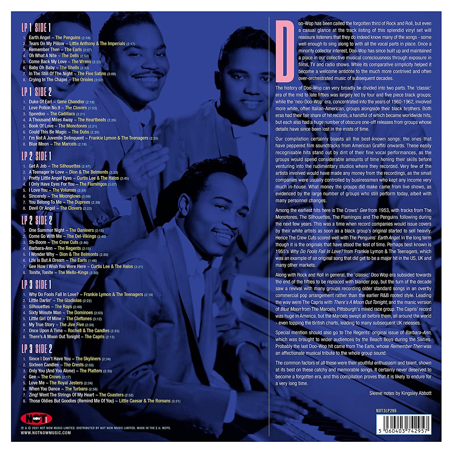 Vinyl English Various The Very Best Of Doo-Wop Coloured Lp