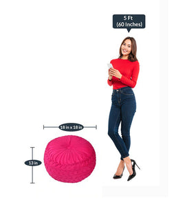 Detec™ Round Pouffe in Different Color 