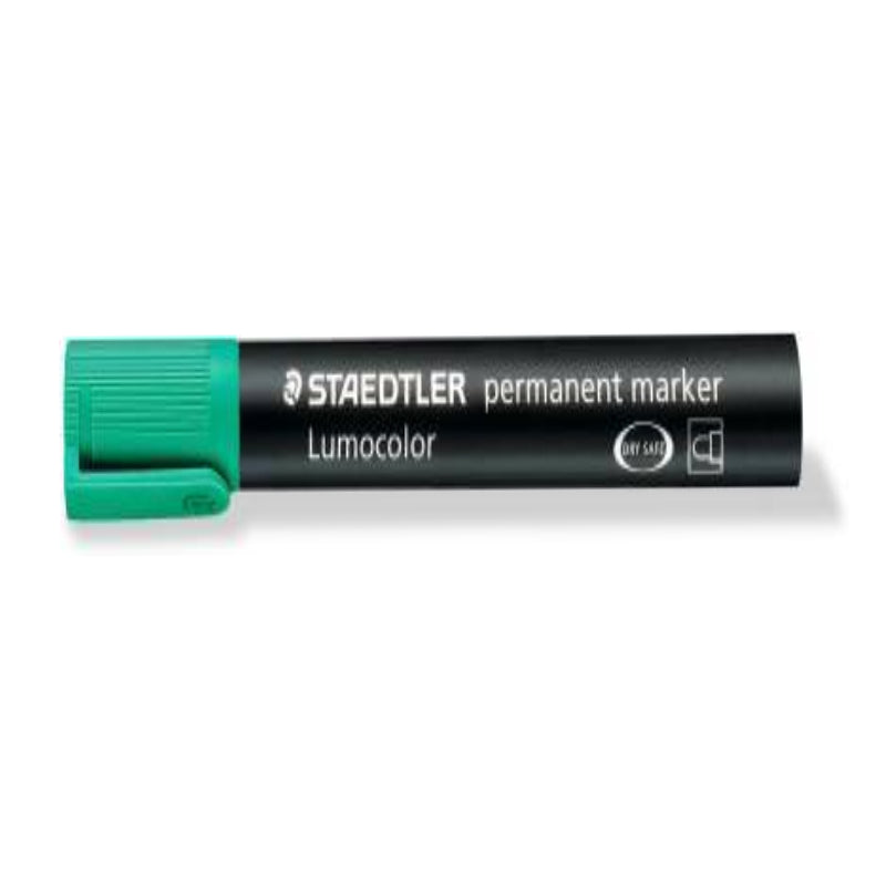Detec™ Staedtler Lumocolor परमानेंट मार्कर 10 हरे रंग का सेट